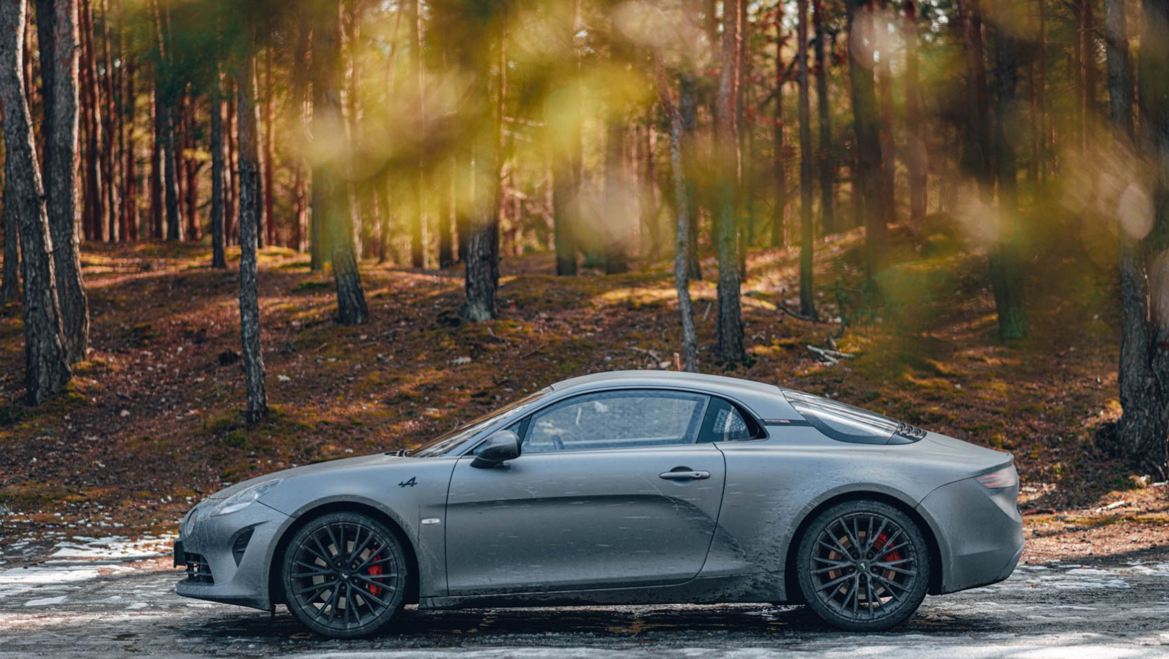 Alpine A110S sylwetka