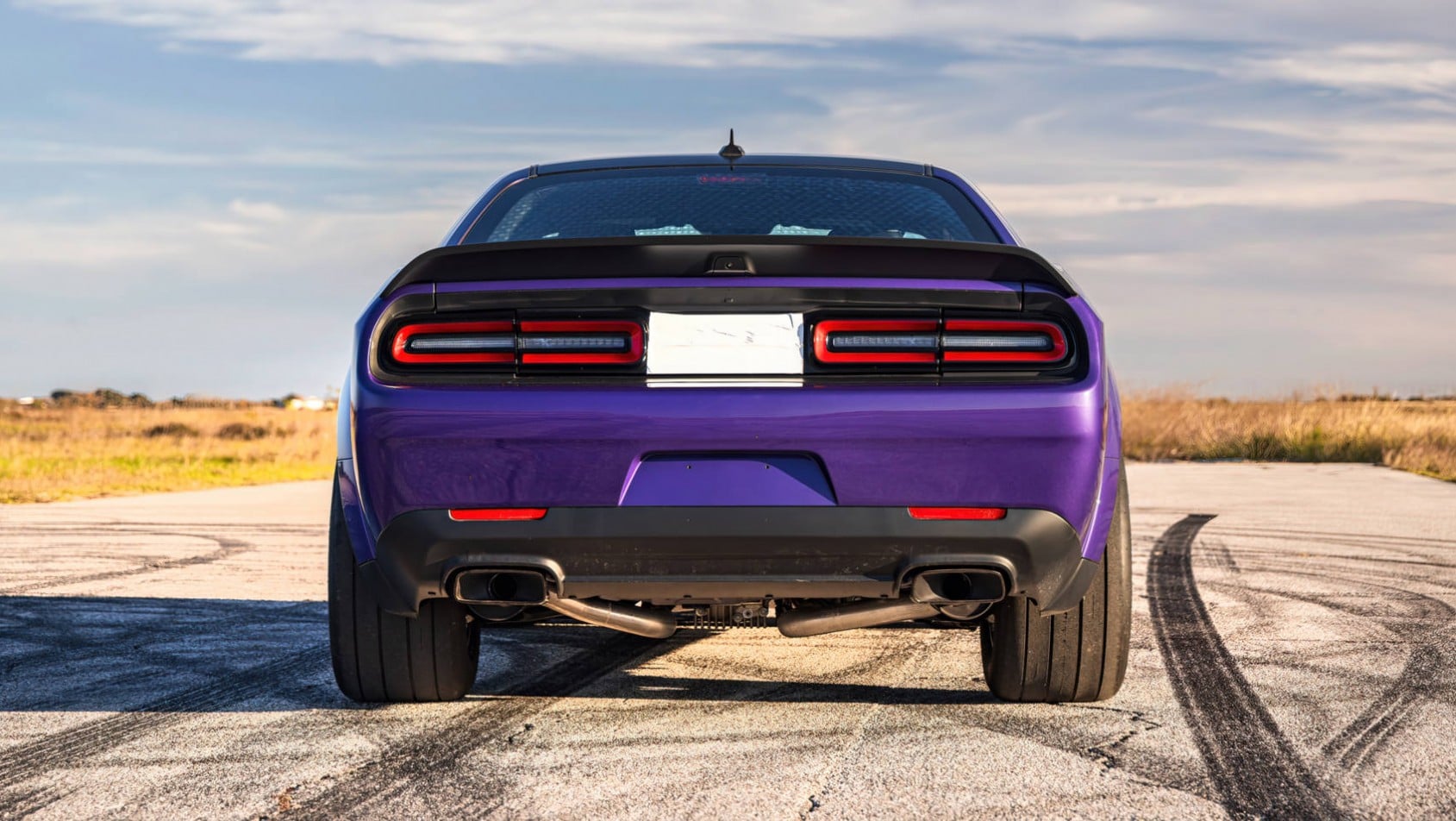 Hennessey Dodge Challenger Demon 1700 tył