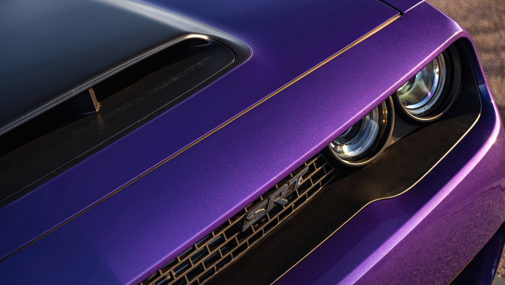 Hennessey Dodge Challenger Demon 1700 detal przodu