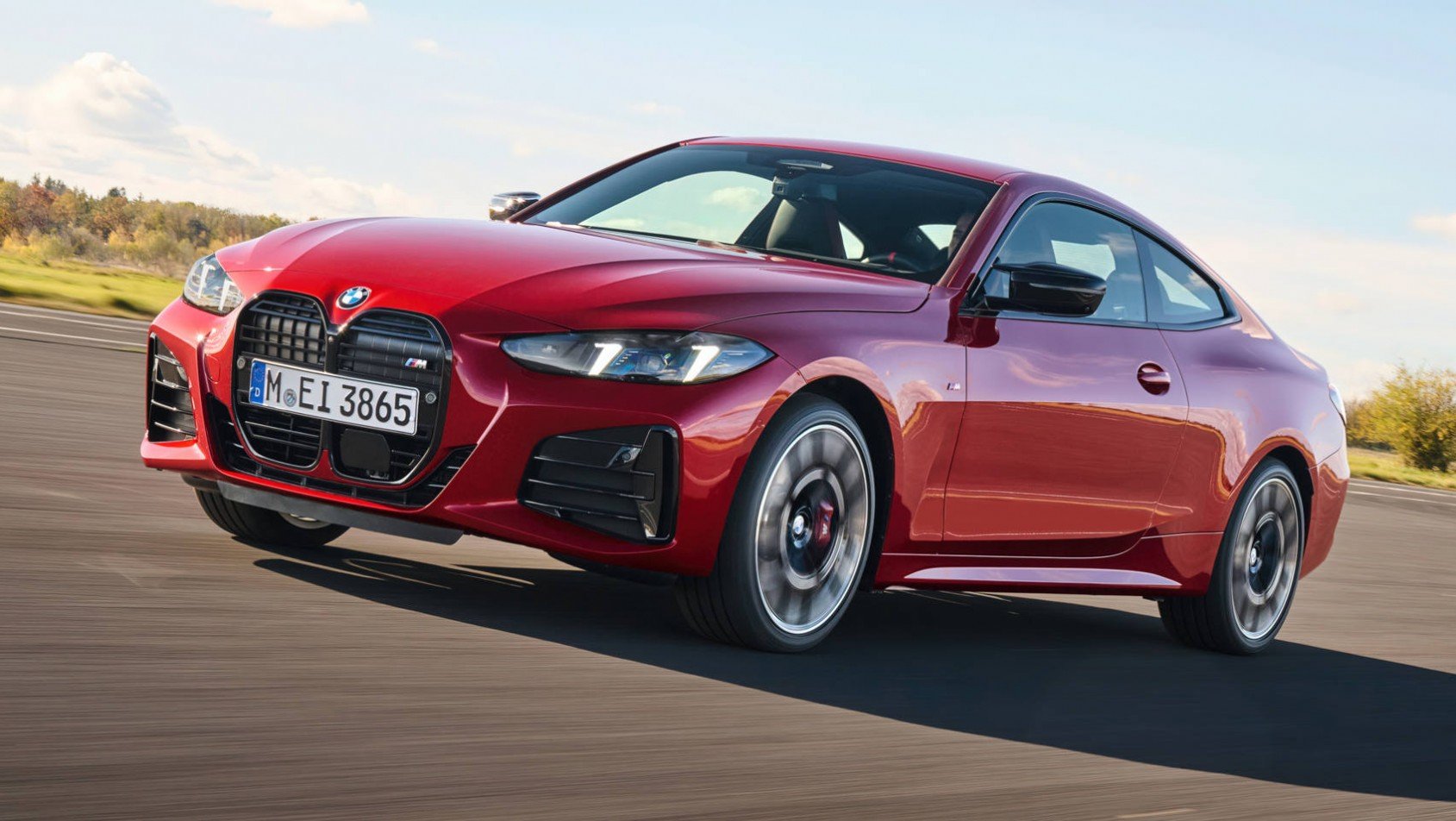 2024 BMW 4 coupe facelift przód