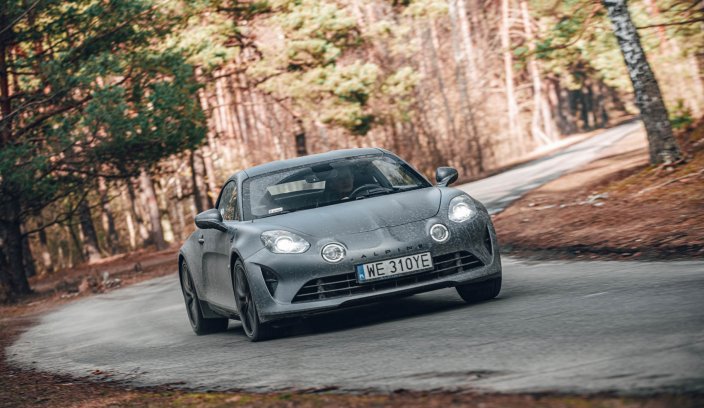 Alpine A110S test druk główne