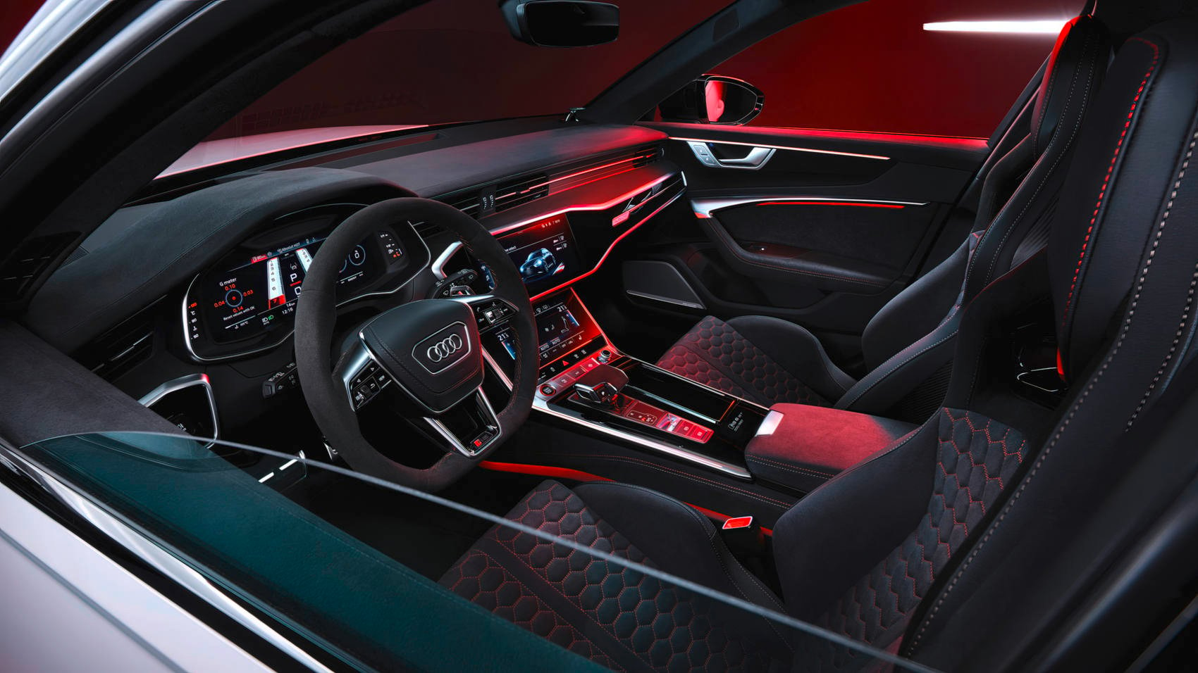 Audi RS6 GT wnętrze