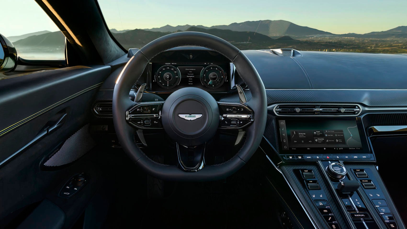 2024 Aston Martin Vantage coupe lifting kierownica