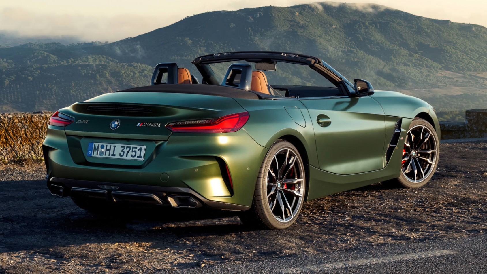 BMW Z4 BMW Z4 M40i Pure Impulse lakier frozen dark green