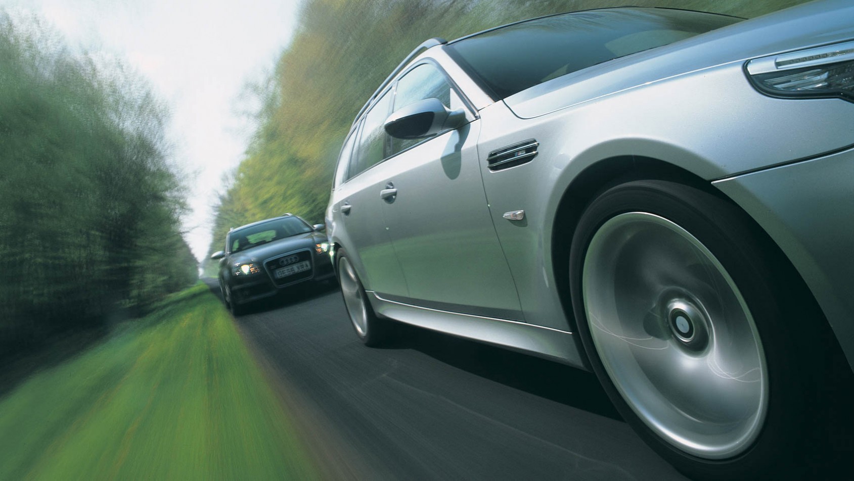 BMW M5 Touring E61 jazda