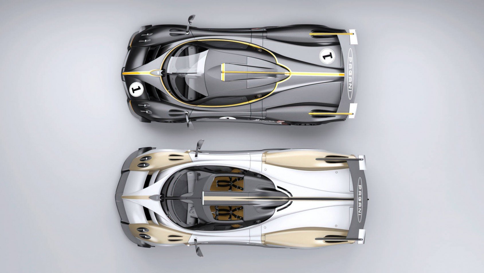 Pagani Huayra R Evo z góry