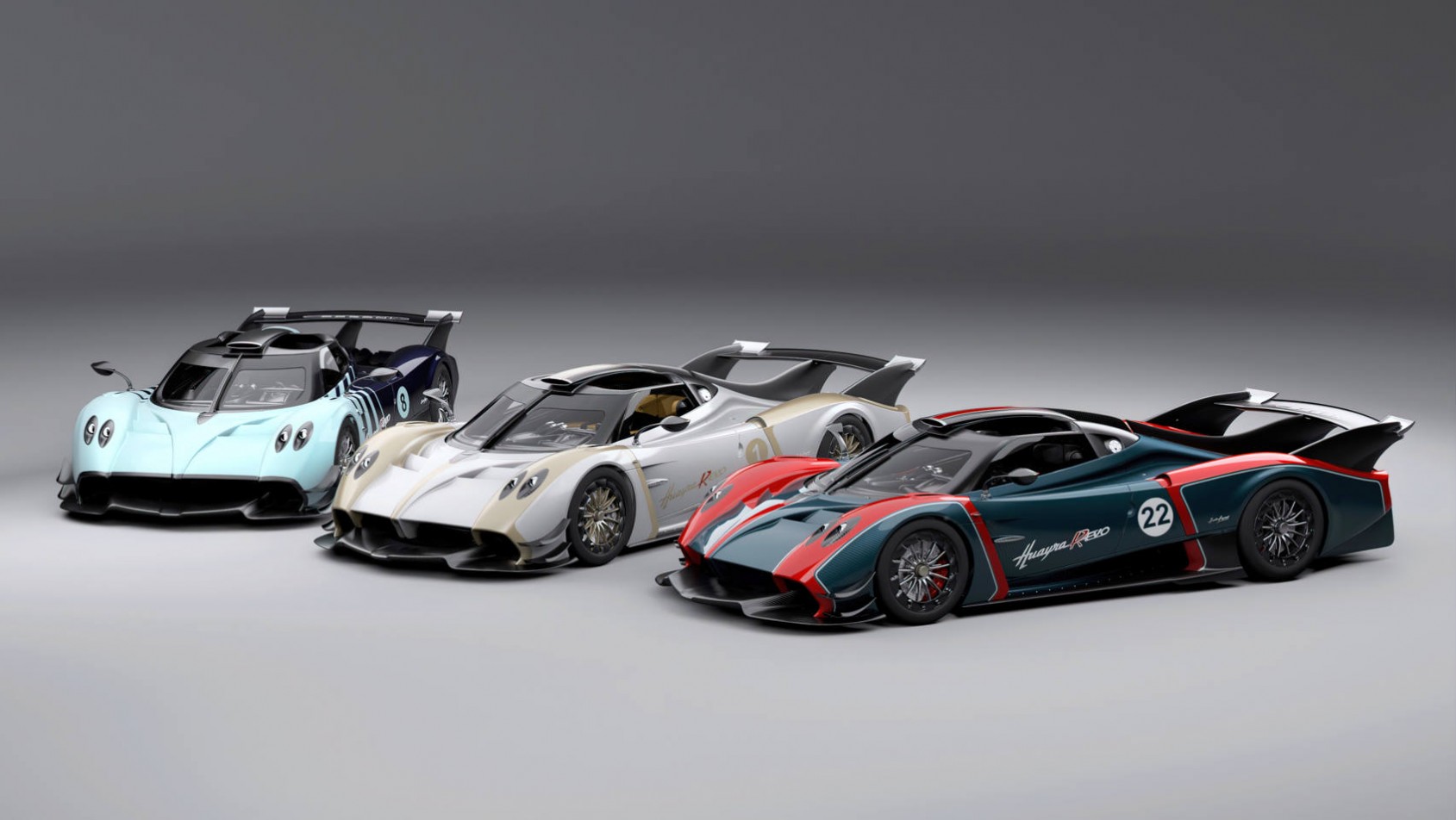 Pagani Huayra R Evo konfiguracje