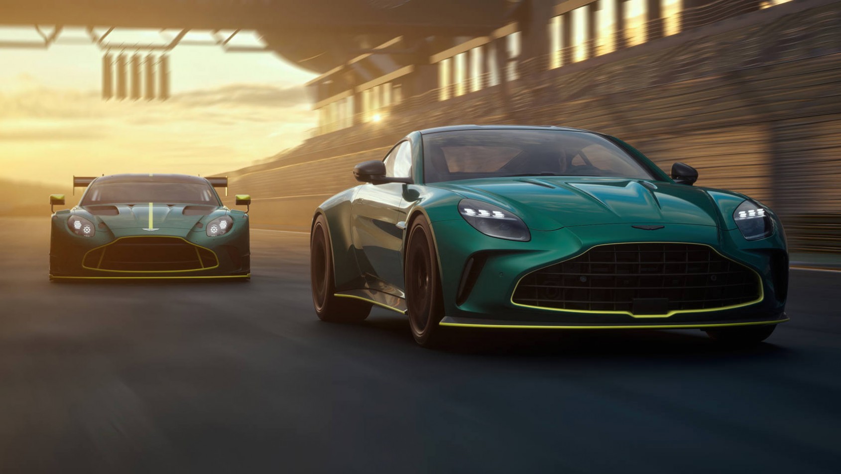 2024 Aston Martin Vantage coupe wraz z GT3