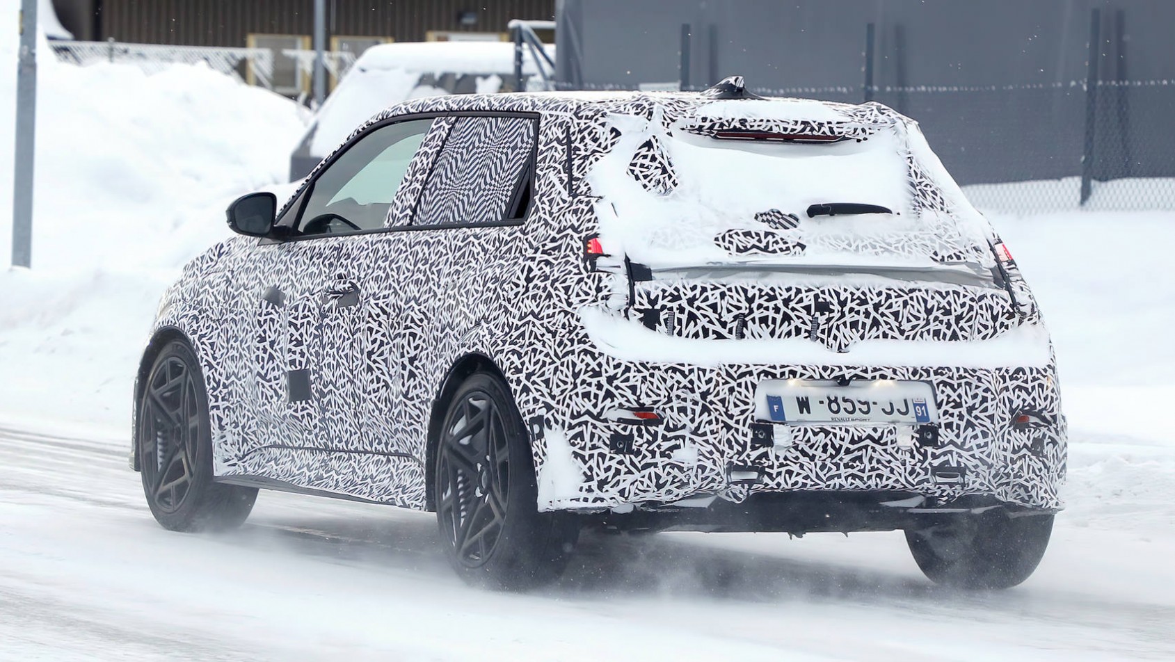 Alpine A290 spyshot tył