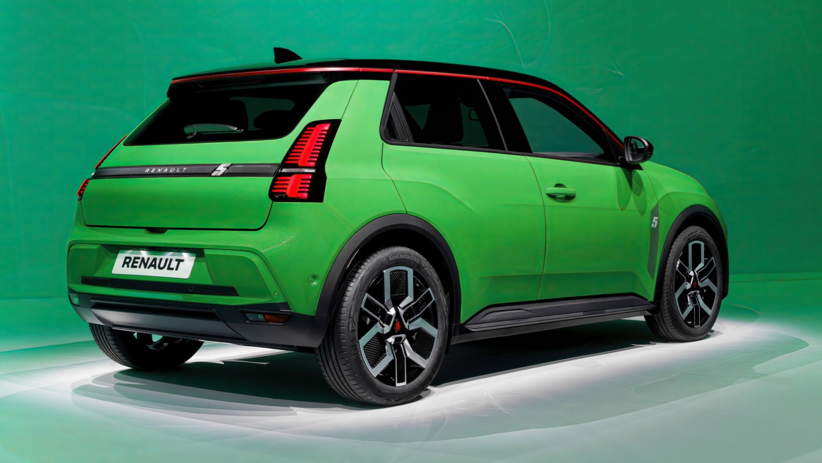 2024 Renault 5 E-Tech zielony