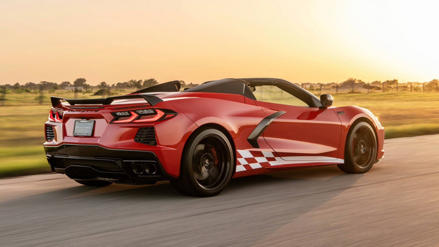 Hennessey H700 C8 Corvette tył