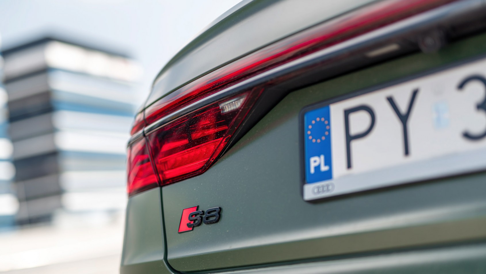 2024 Audi S8 detal tyłu