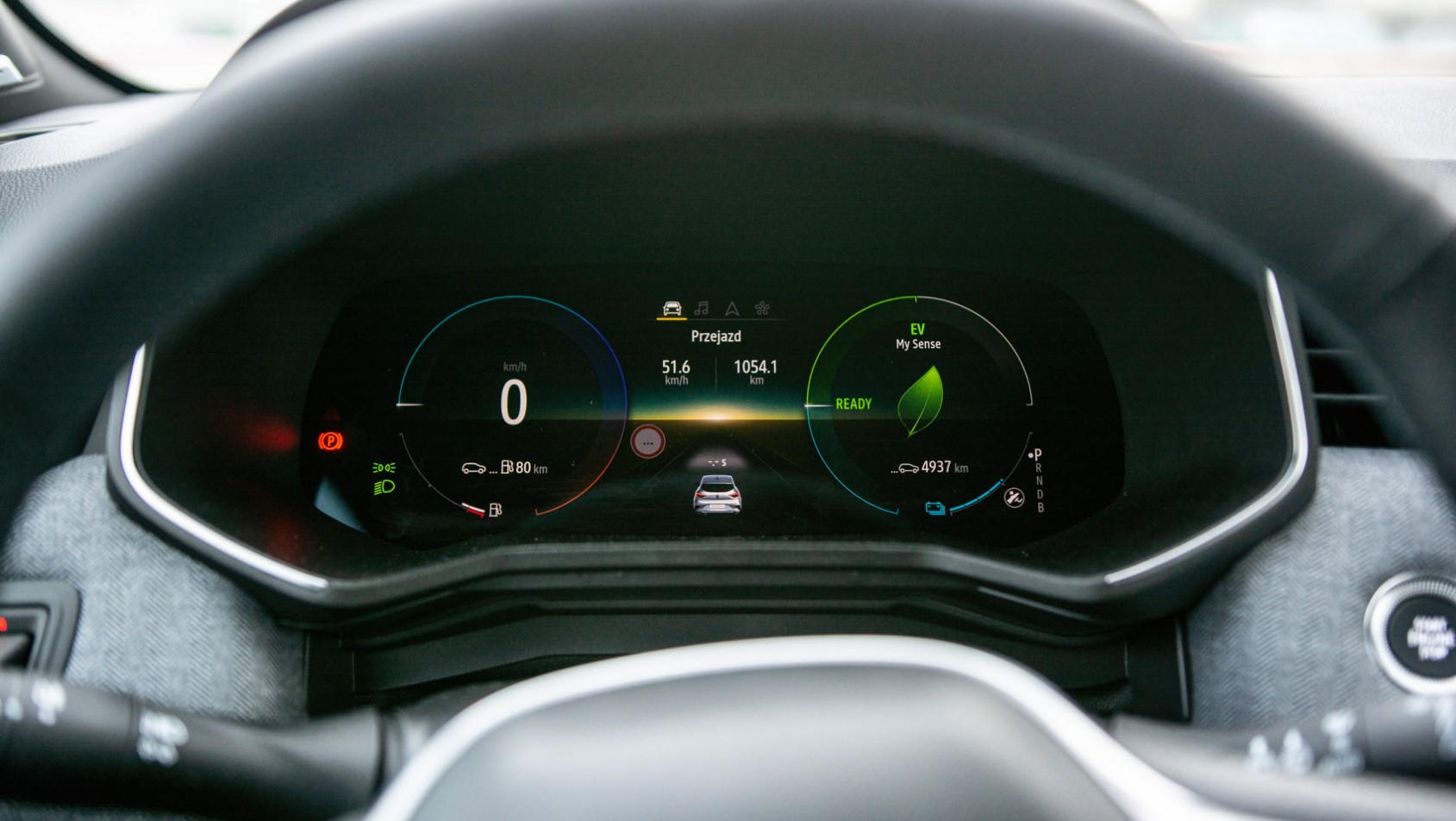 2024 Renault Clio E-Tech zegary