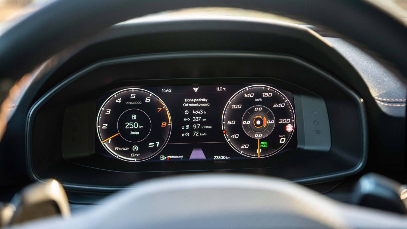 Cupra Leon Sportstourer 4Drive zegary