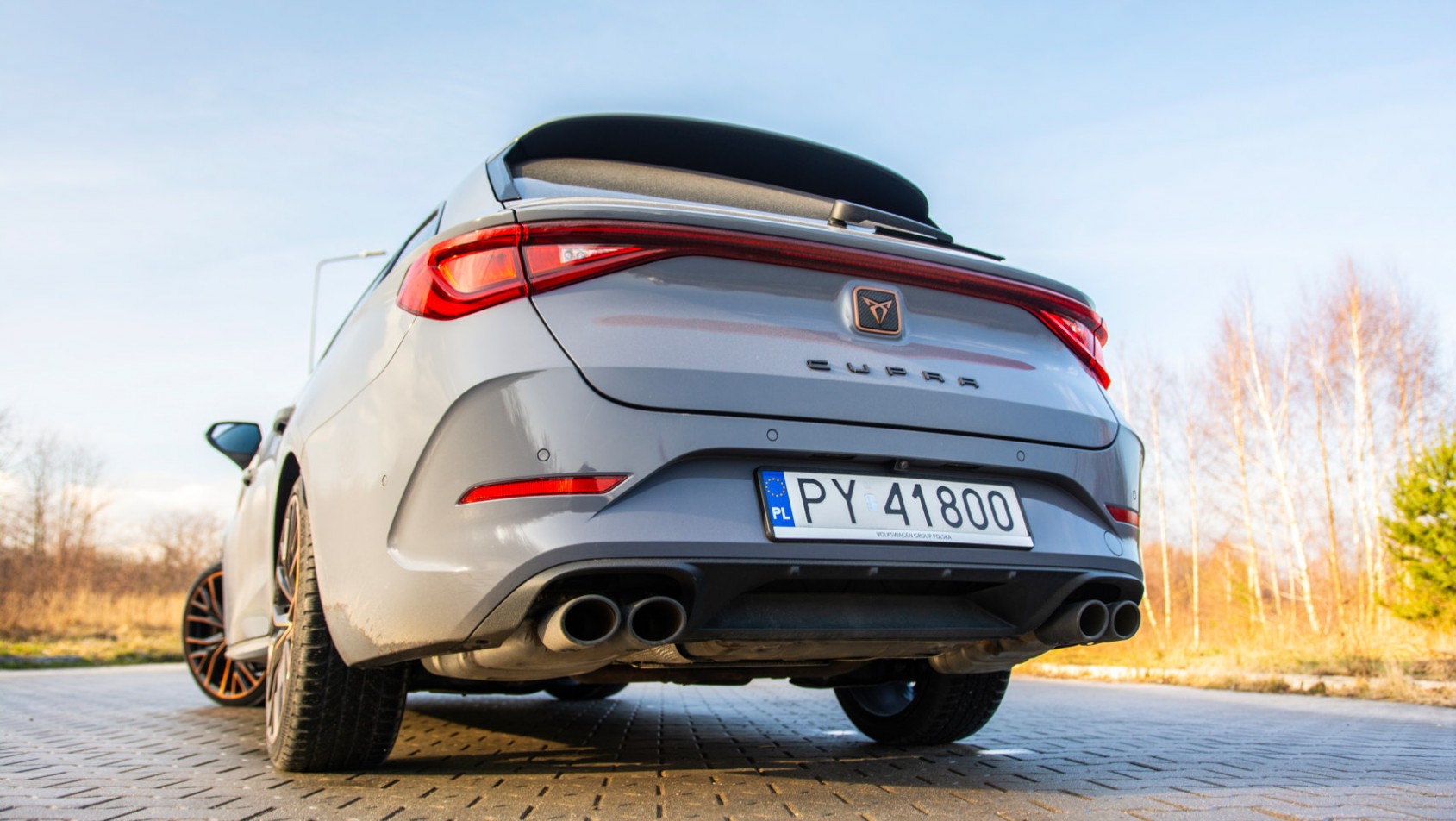 Cupra Leon Sportstourer 4Drive wydech