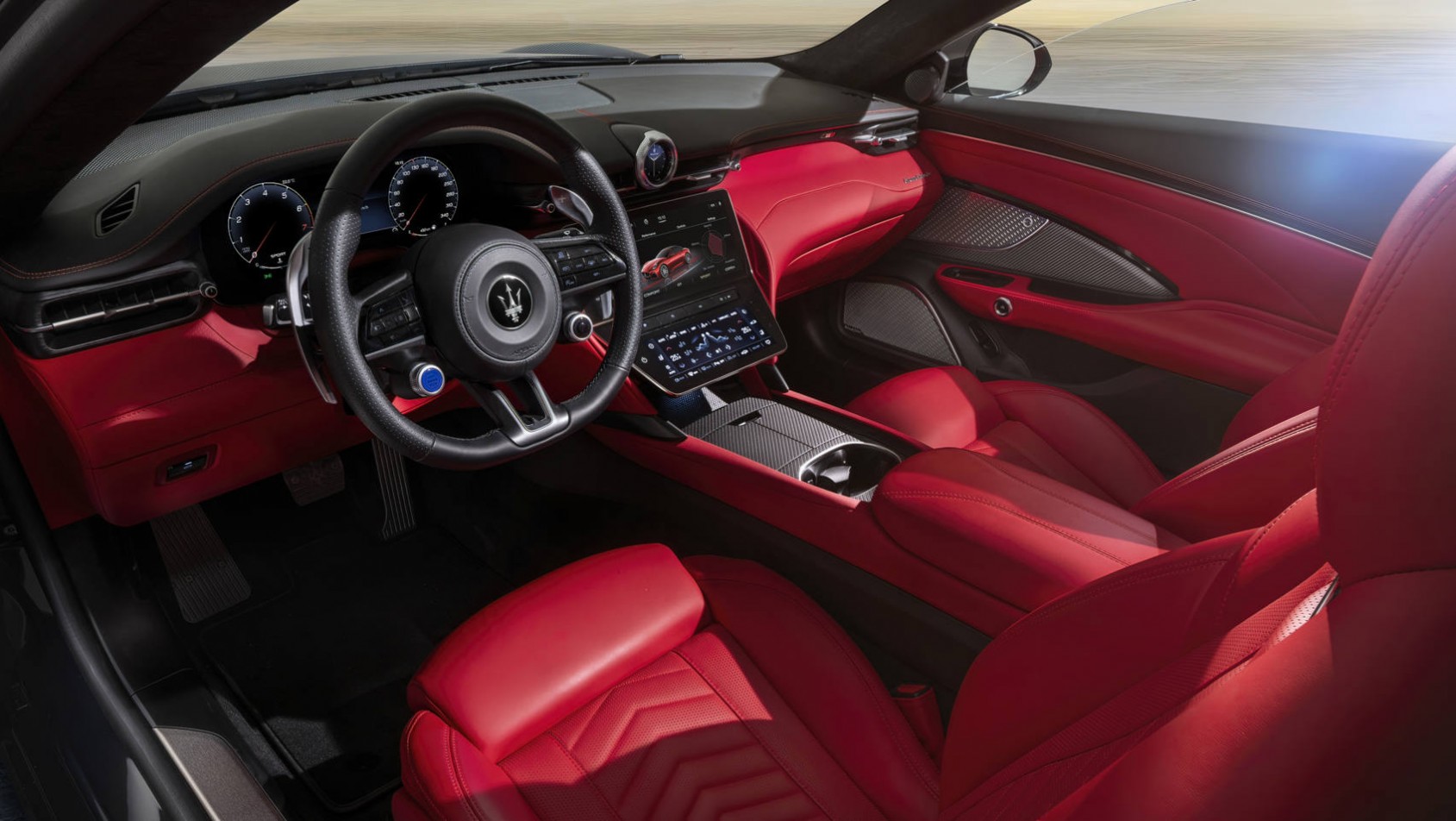 2024 Maserati GranCabrio Trofeo wnetrze