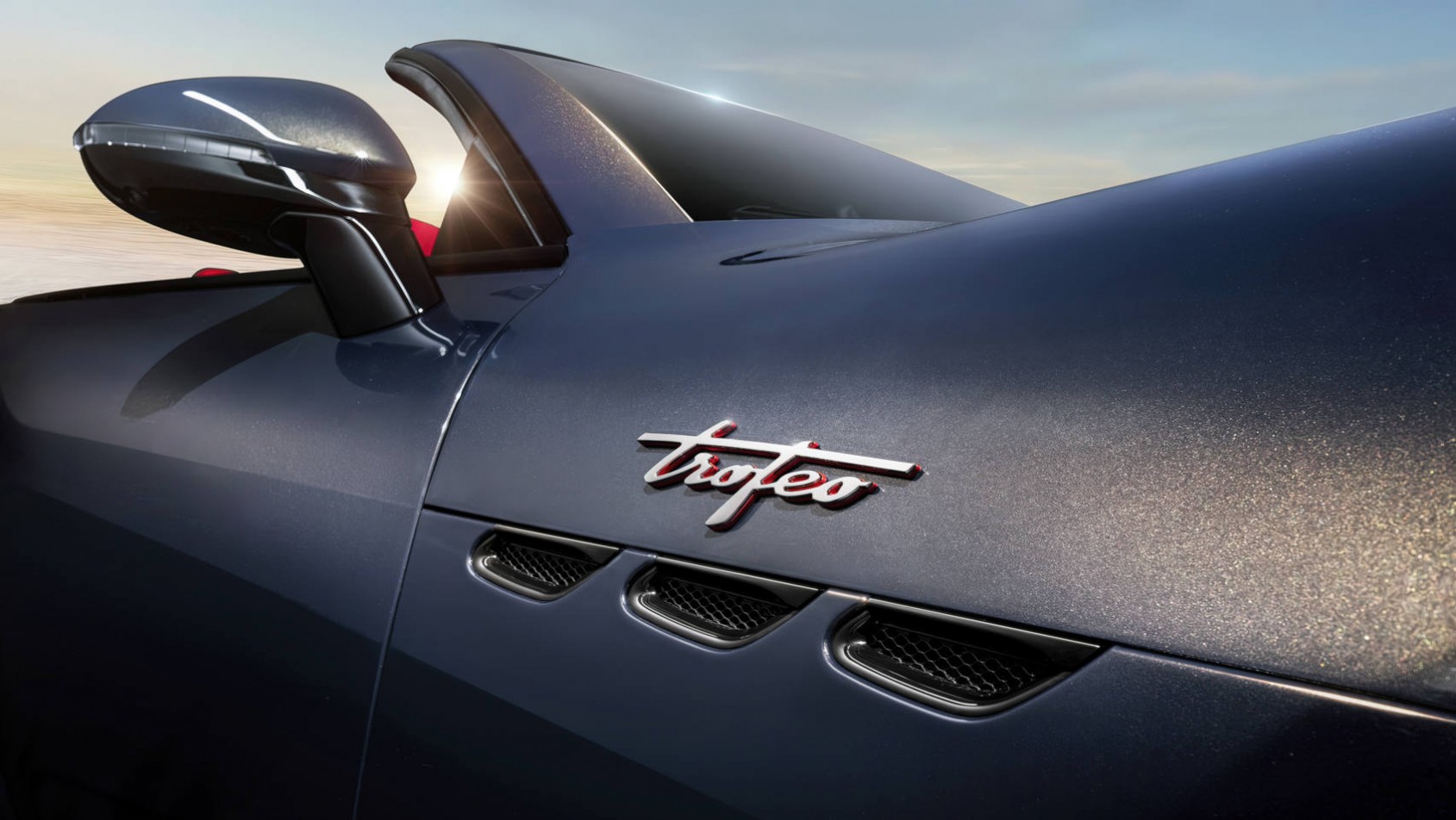 2024 Maserati GranCabrio Trofeo logotyp