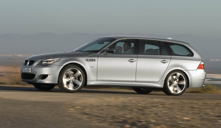 BMW M5 2007 BMW M5 Touring E61 poradnik