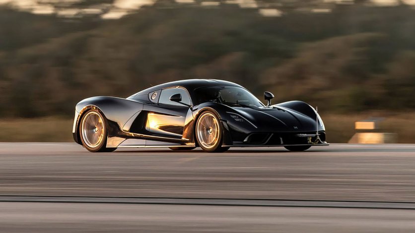 Twórcy Hennesseya Venom F5 chcą złamać granicę 300 mph (482 km/h)