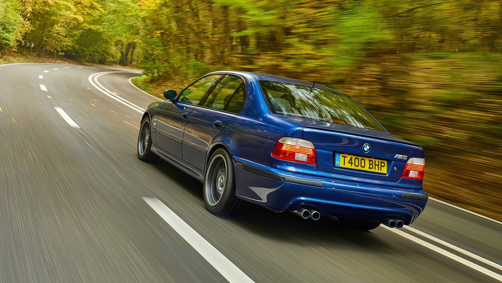 BMW E39 M5 tył dynamiczne