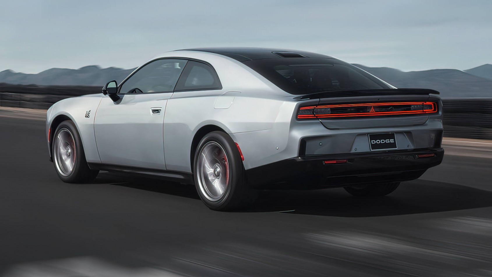 Dodge Charger EV design tył