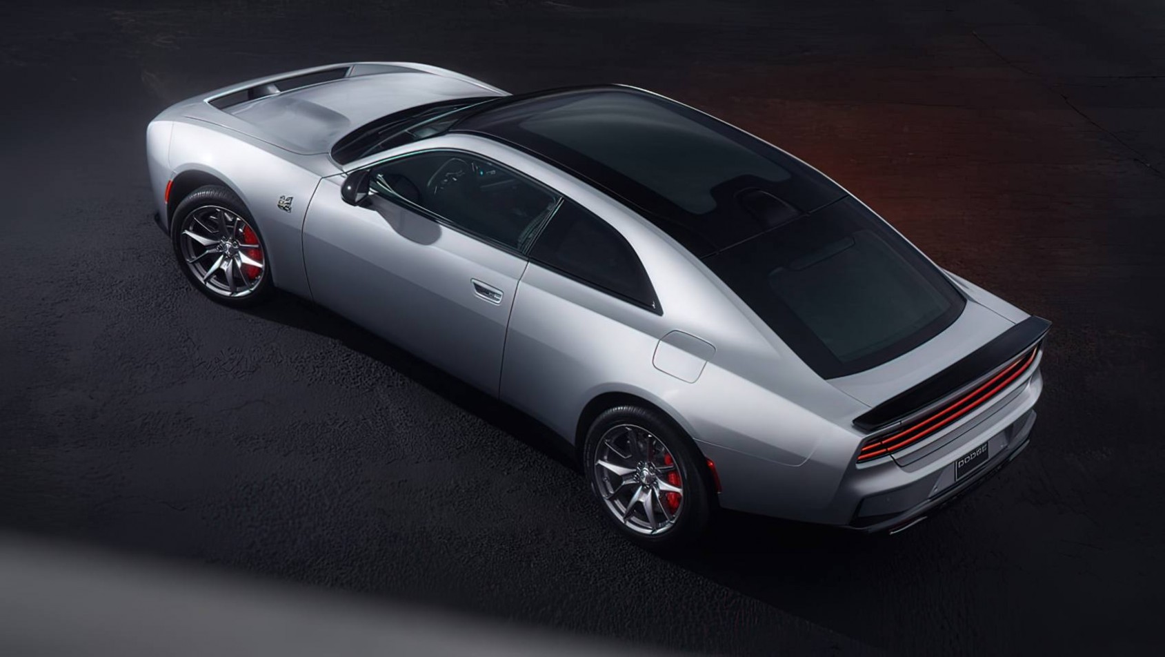 Dodge Charger EV sylwetka coupe