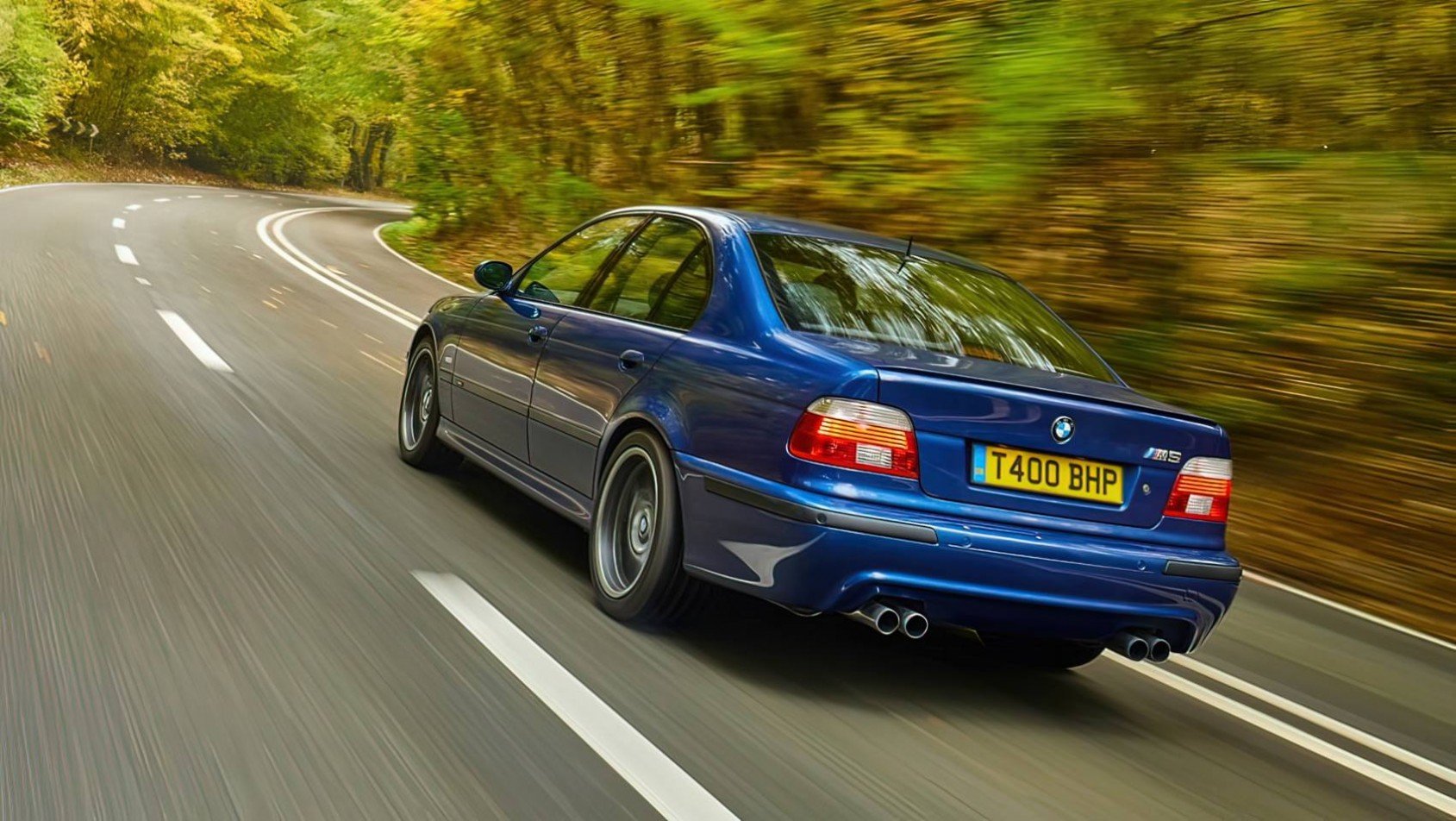BMW M5 BMW E39 M5 tył dynamiczne