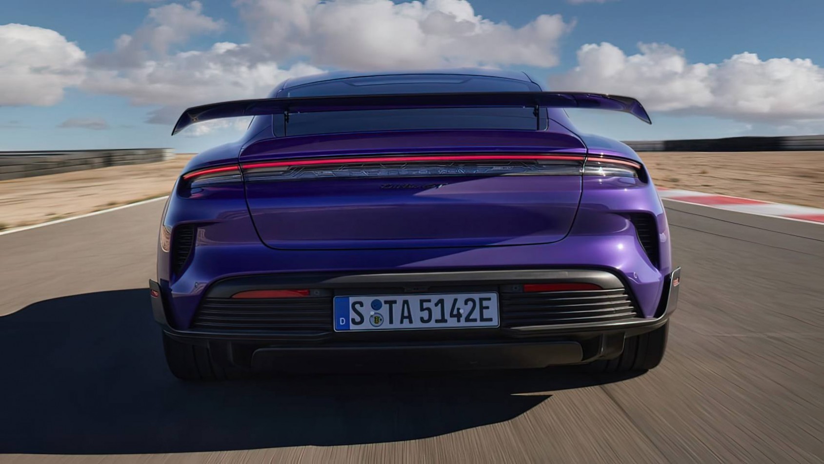 Porsche Taycan Turbo GT zderzak tył