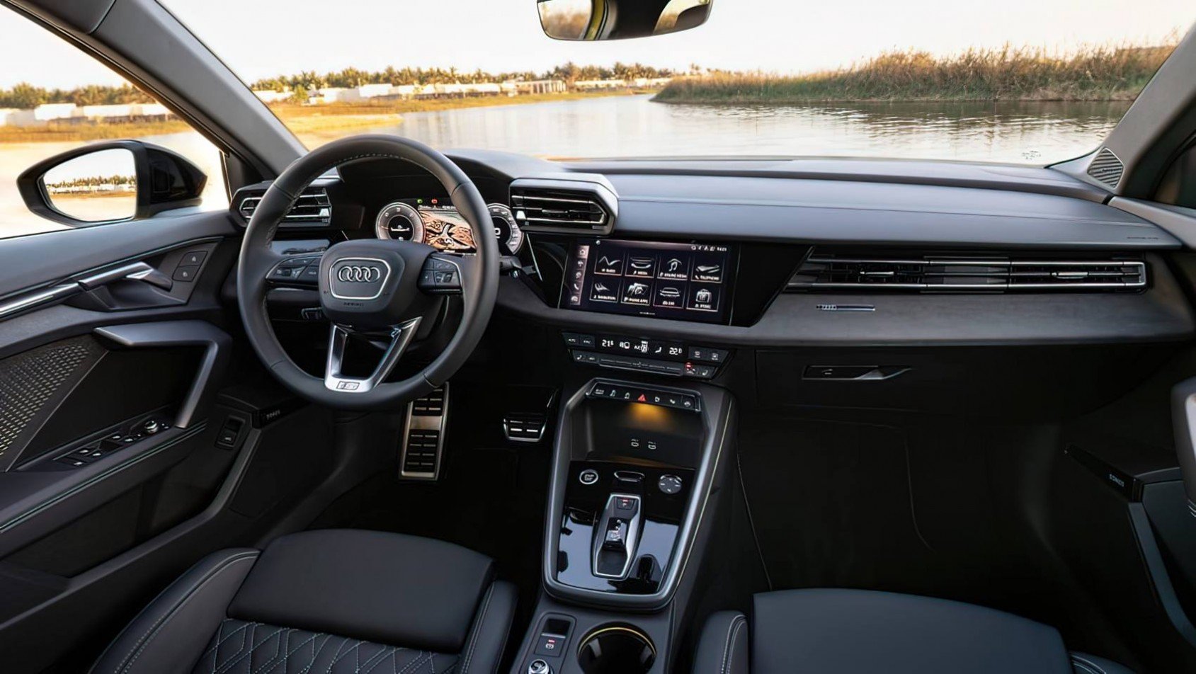 Audi A3 2024 Audi A3 facelift wnętrze