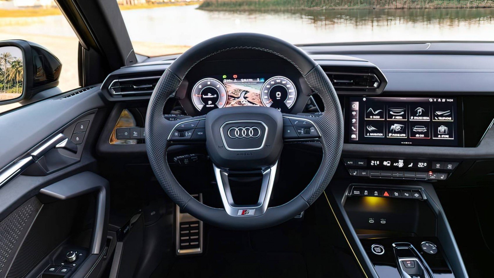 Audi A3 2024 Audi A3 facelift kokpit