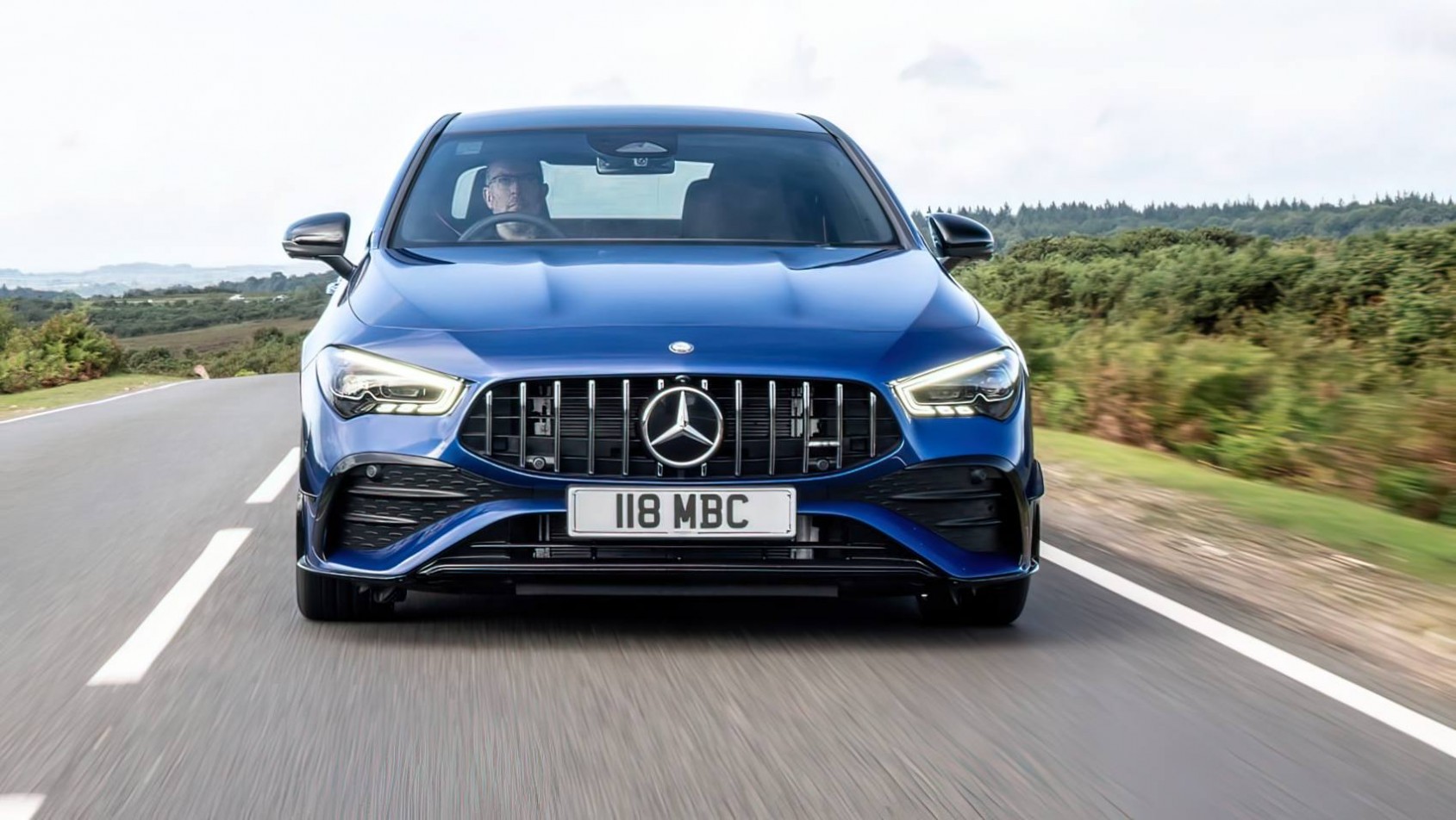 2024 Mercedes-AMG CLA35 grill
