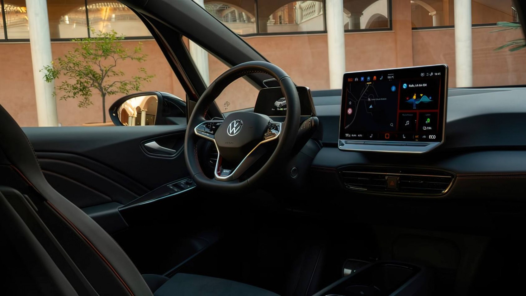 Volkswagen ID.3 GTX kokpit