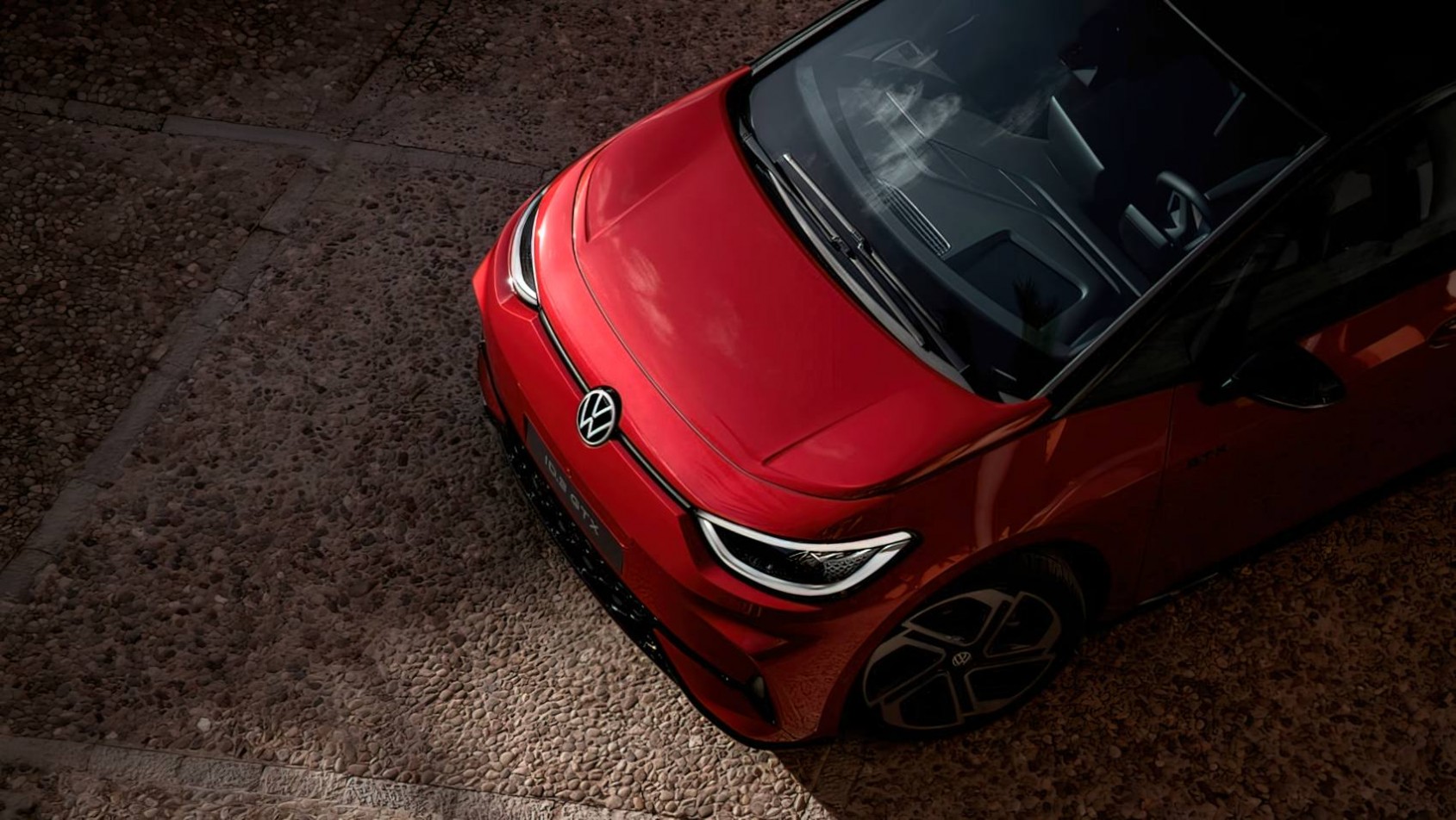 Volkswagen ID.3 GTX z góry