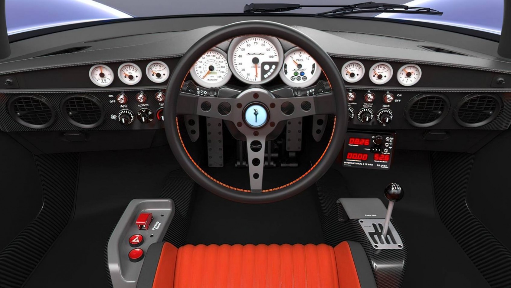 Scuderia Cameron Glickenhaus 004S kokpit
