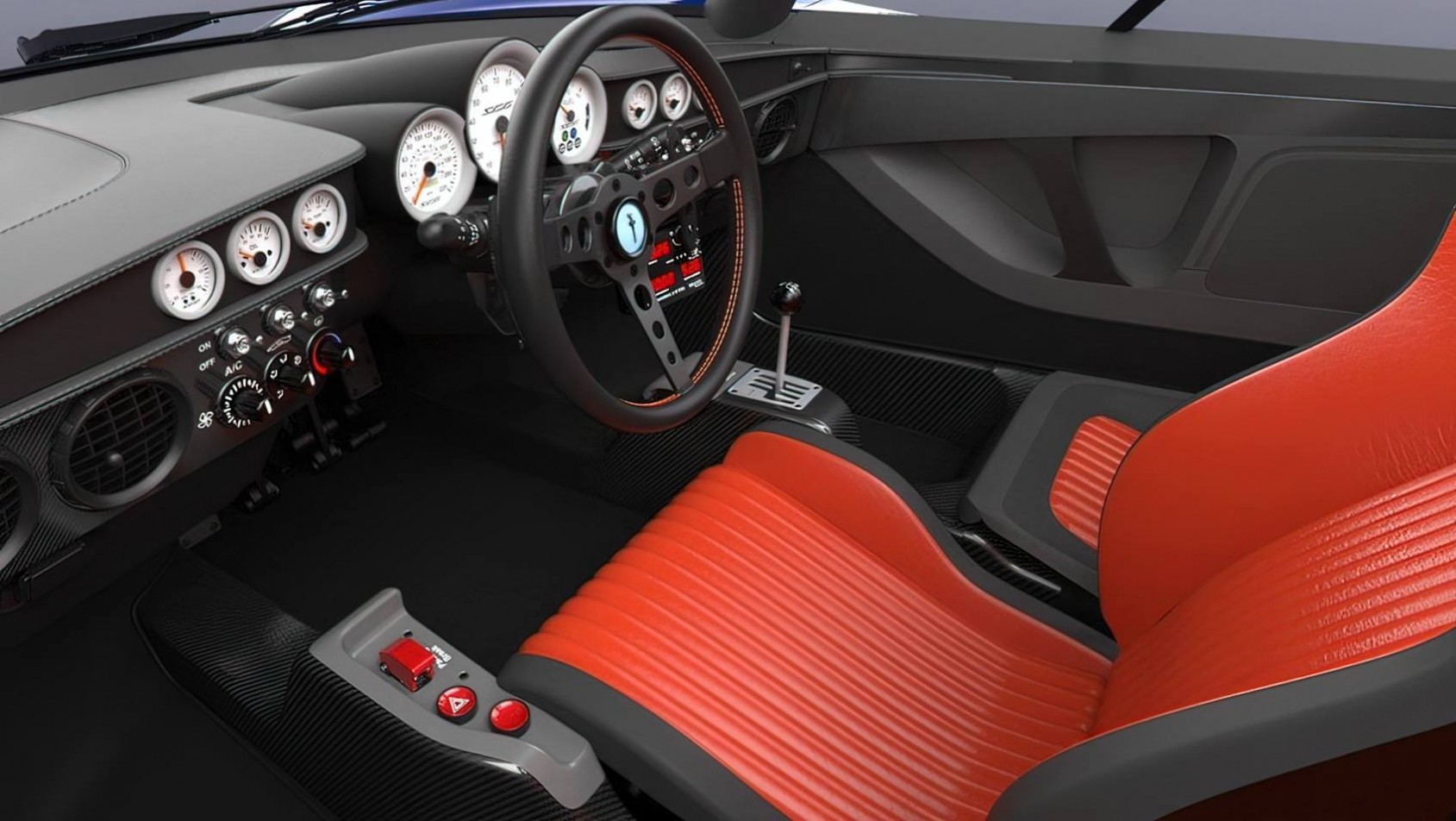 Scuderia Cameron Glickenhaus 004S tapicerka