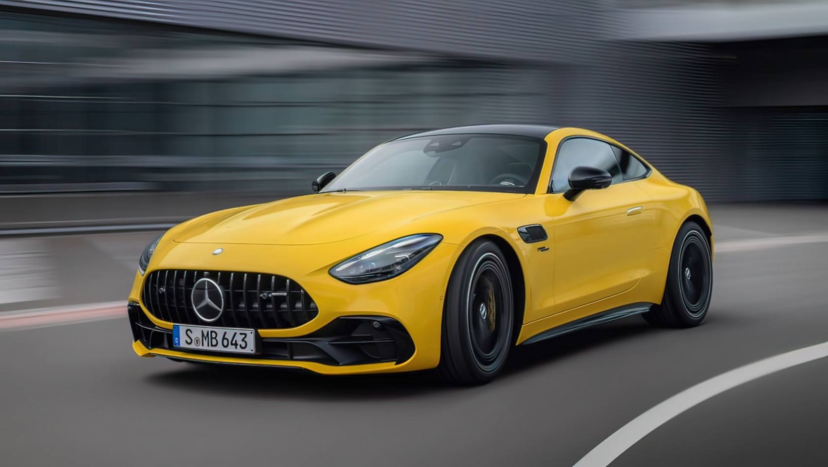 2024 Mercedes-AMG GT 43 sylwetka