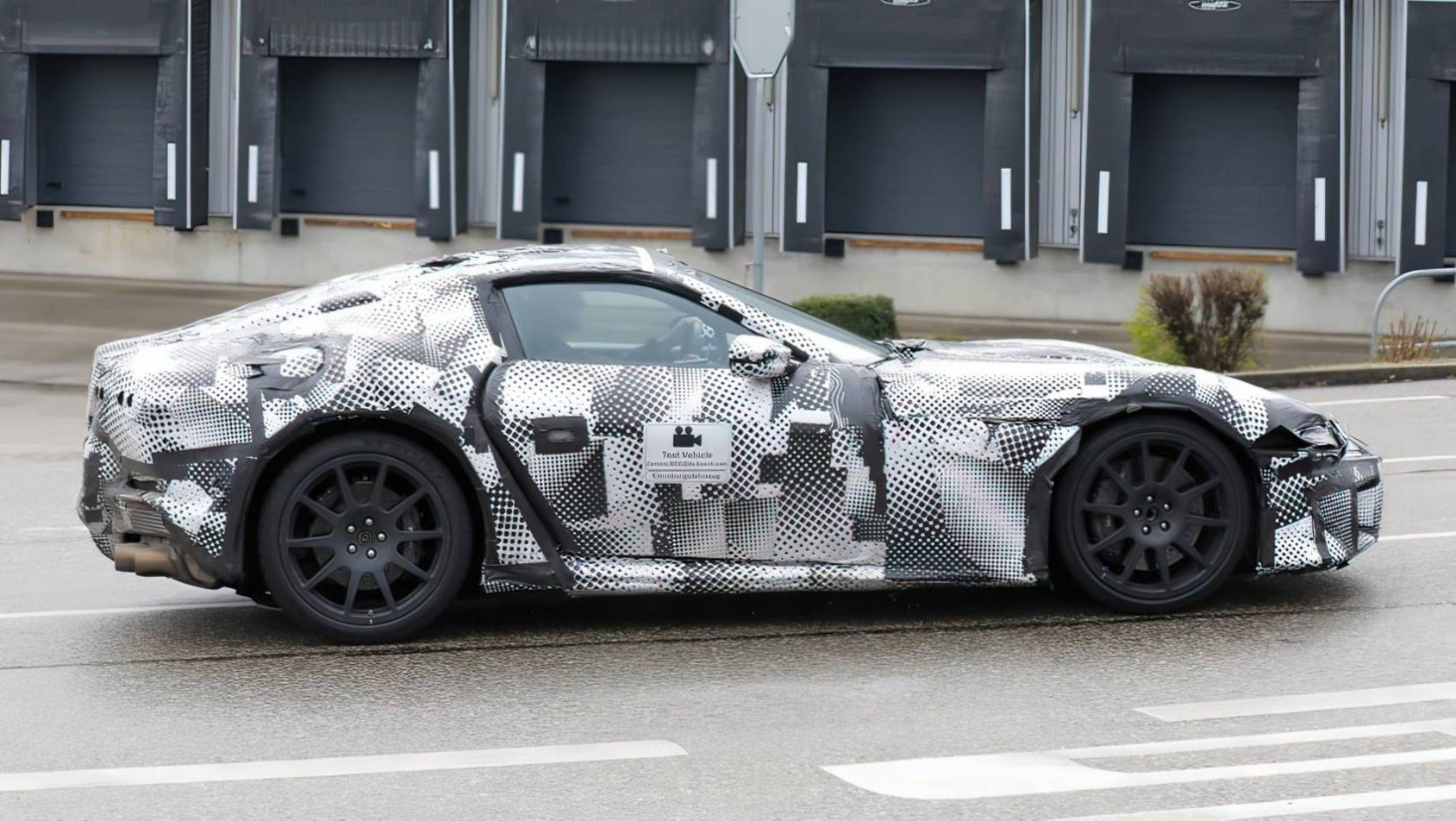 Ferrari super-GT spyshot profil