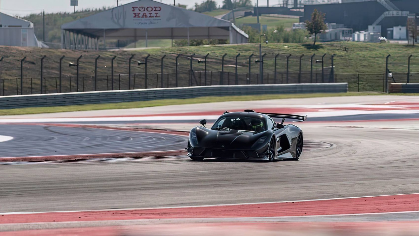 Hennessey Venom F5 Revolution circiut of the americas