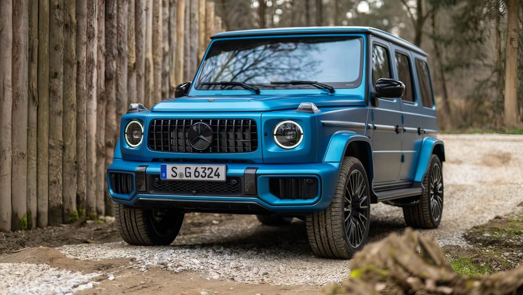 Mercedes-AMG G63 2024 Mercedes-AMG G63 w terenie