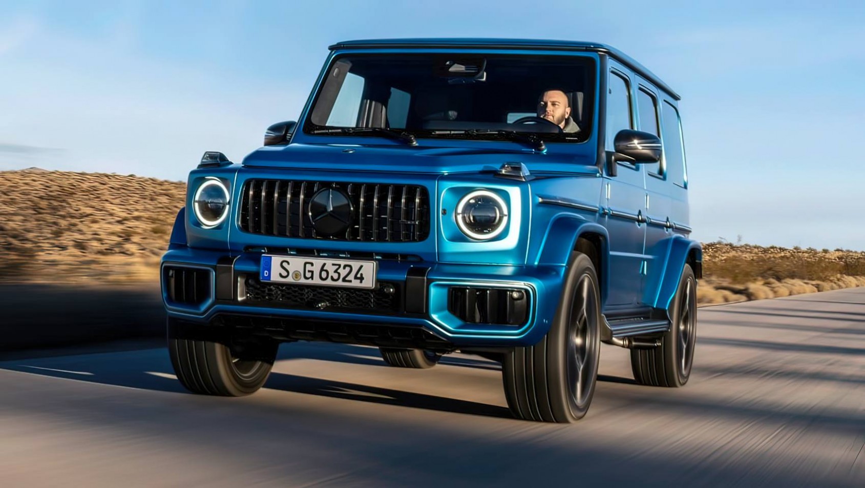 Mercedes-AMG G63 2024 Mercedes-AMG G63 na drodze