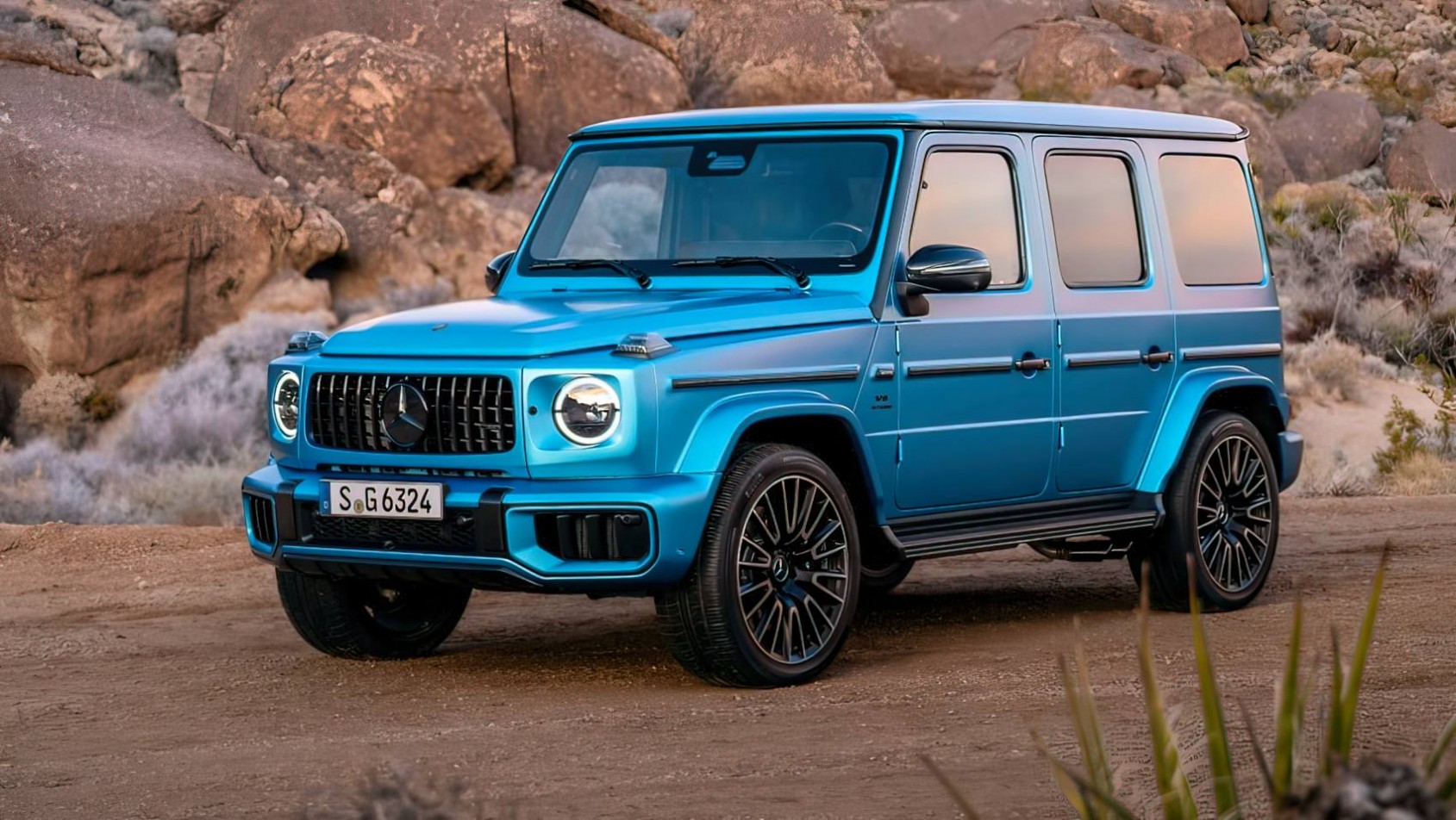 Mercedes-AMG G63 2024 Mercedes-AMG G63 widok ogólny
