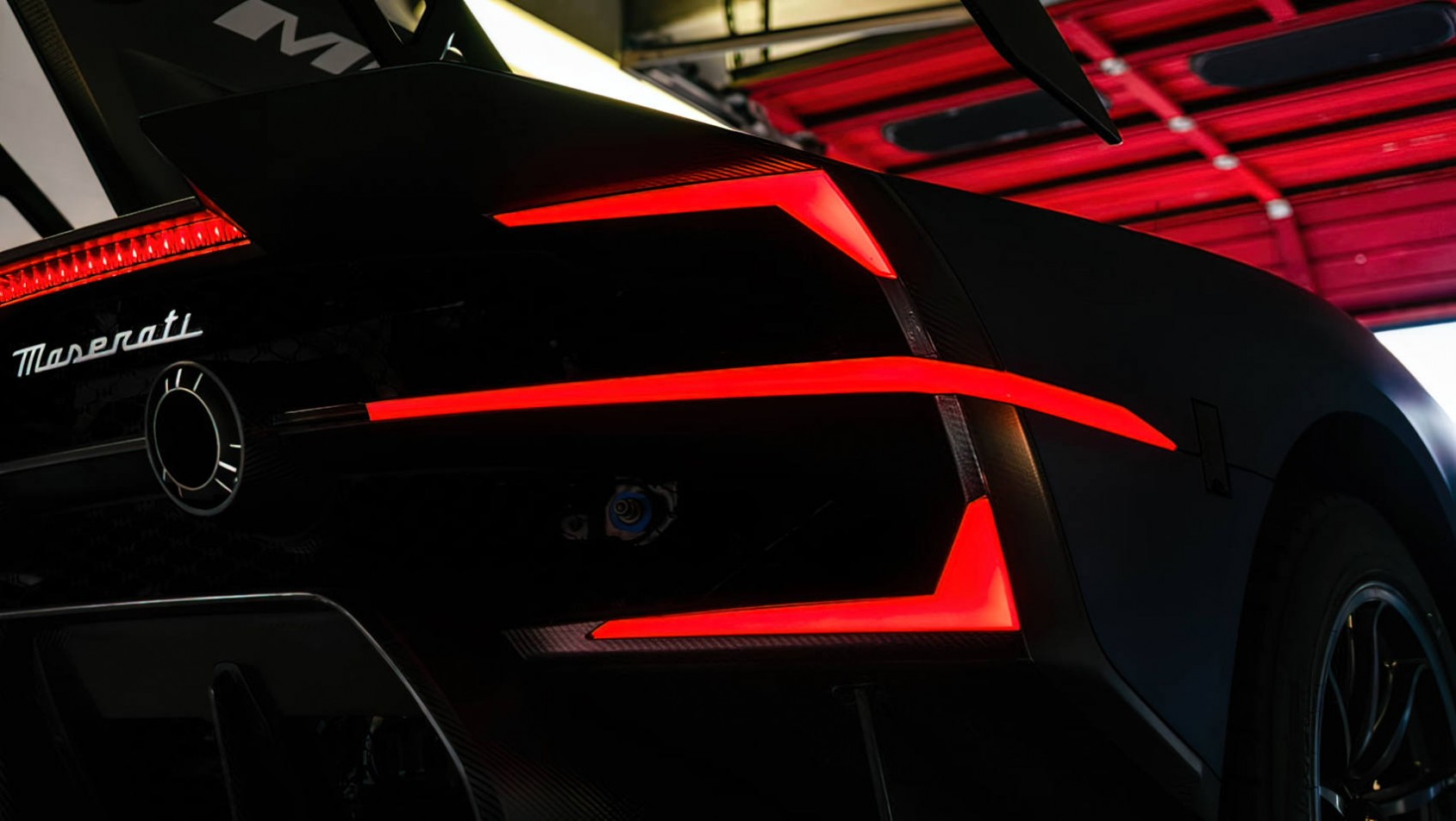 Maserati MCXtrema detal tyłu