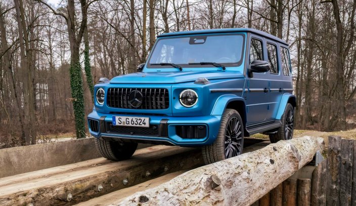 2024 Mercedes-AMG G63 lifting