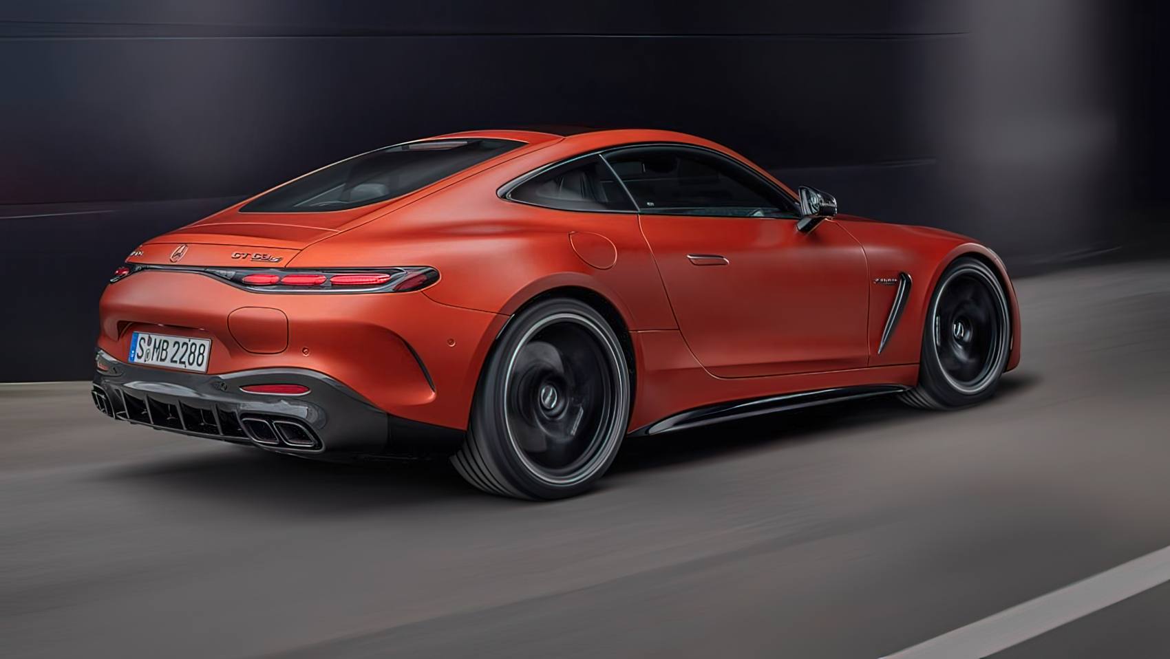 Mercedes-AMG GT 63 S E-Performance Coupe tył dynamiczne