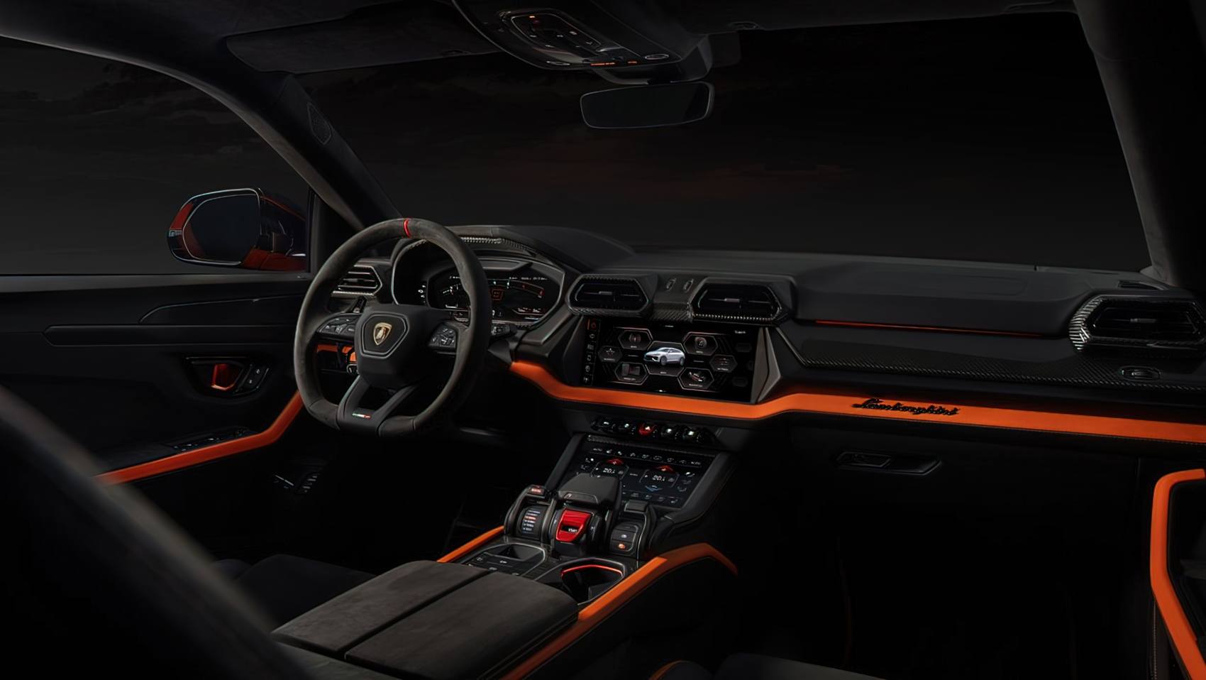 2024 Lamborghini Urus SE wnętrze