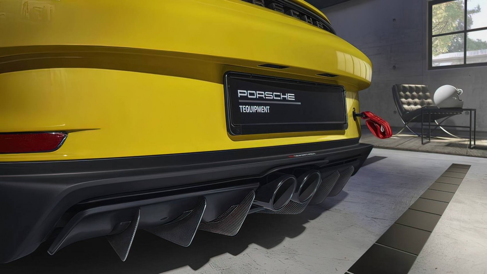 Manthey Racing Porsche 911 GT3 Touring wydech