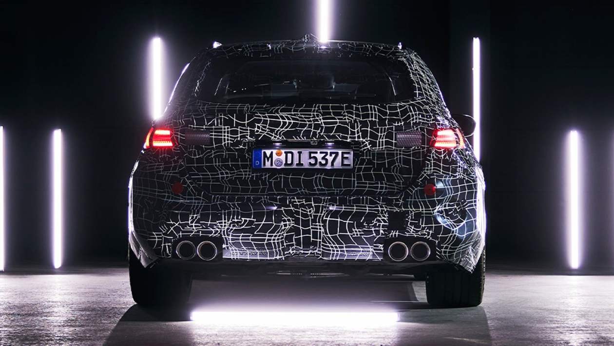 BMW M5 Touring wydech