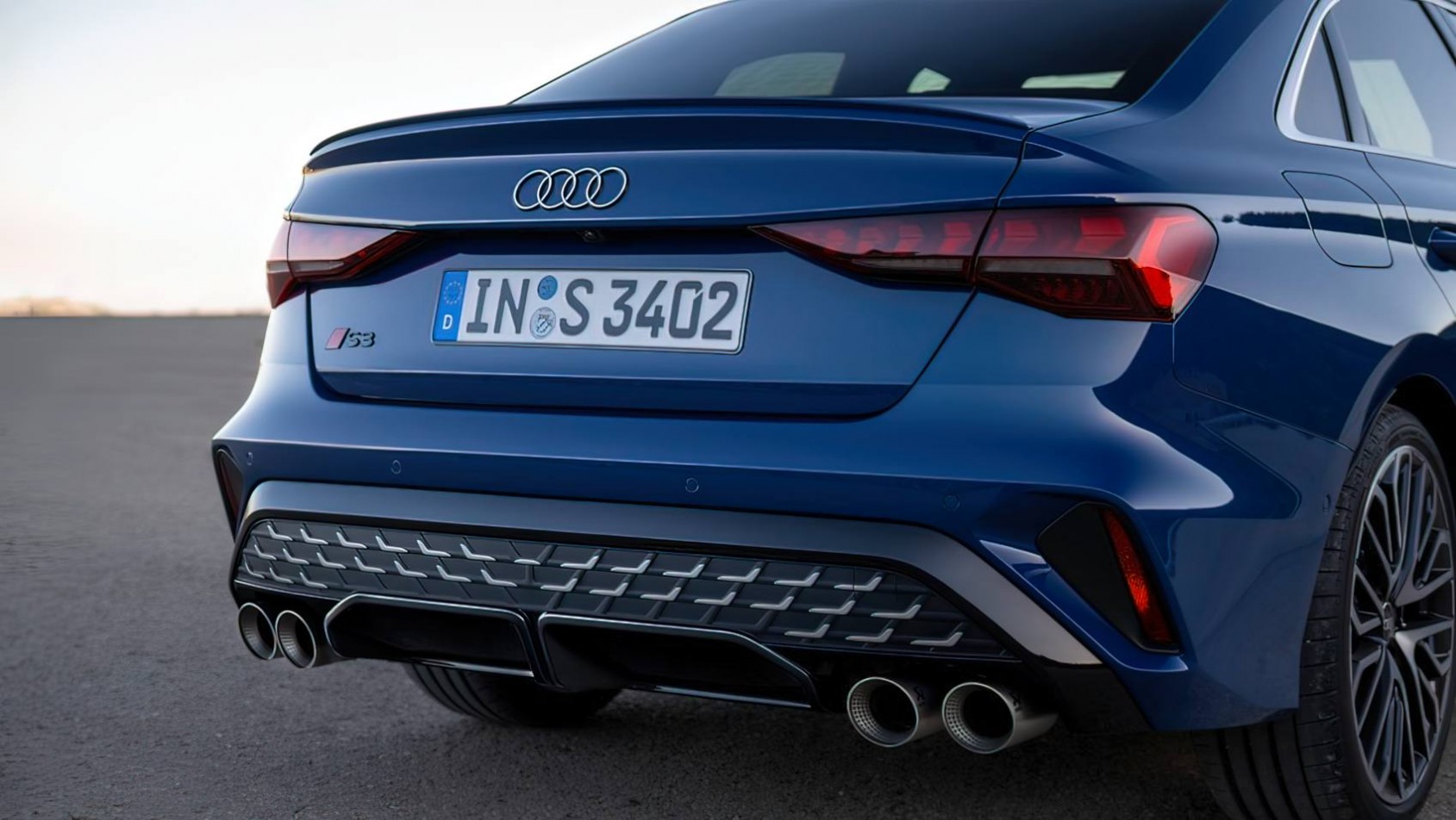 2024 Audi S3 Limousine dyfuzor