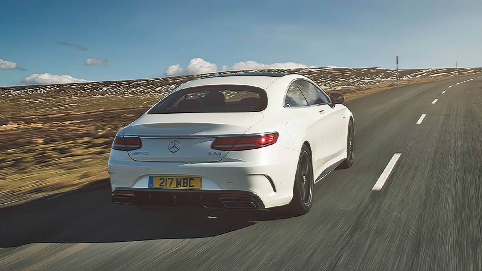 2014 Mercedes-AMG S63 Coupe tył