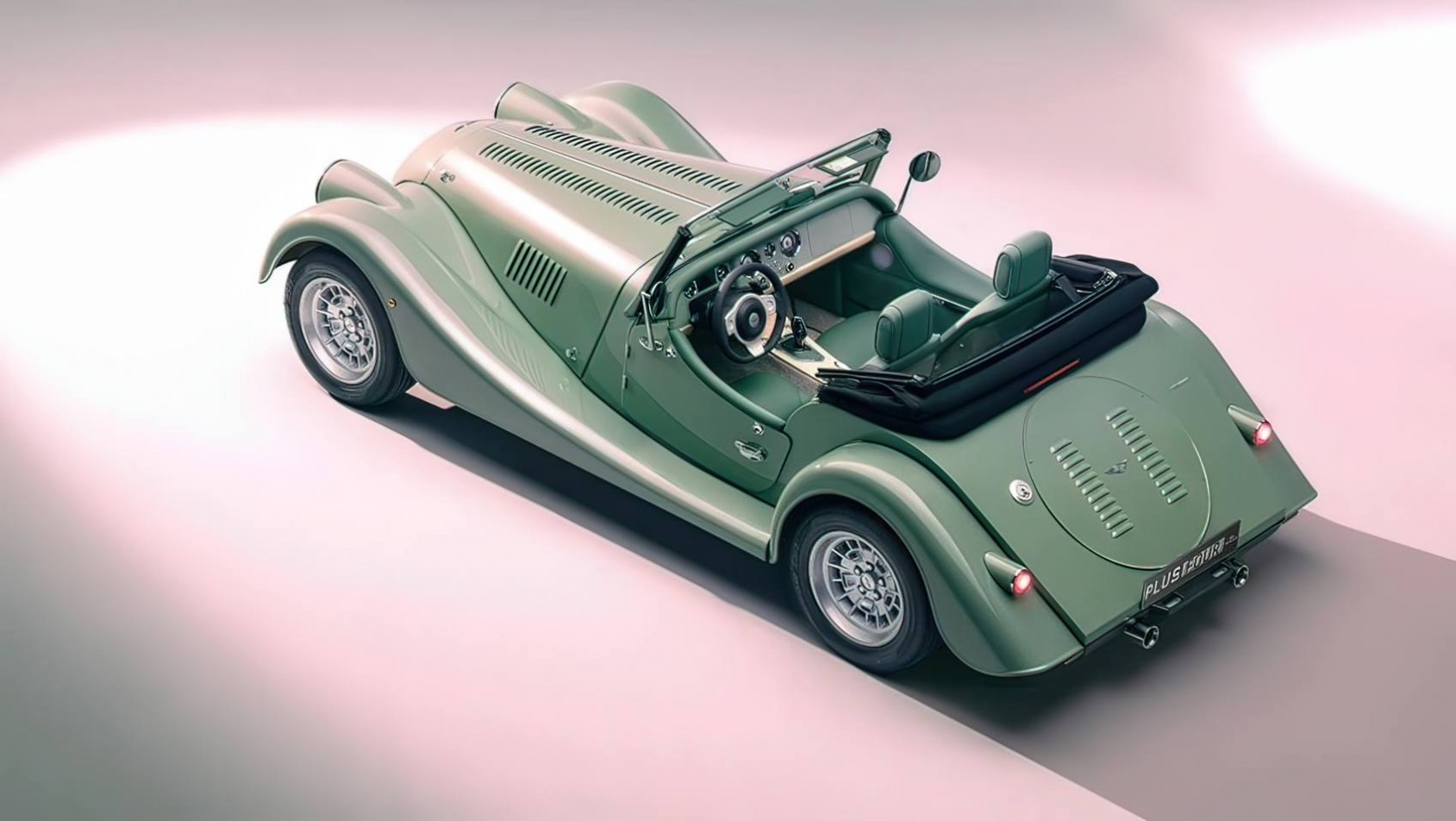 Morgan Plus Four MY2024 sylwetka tył